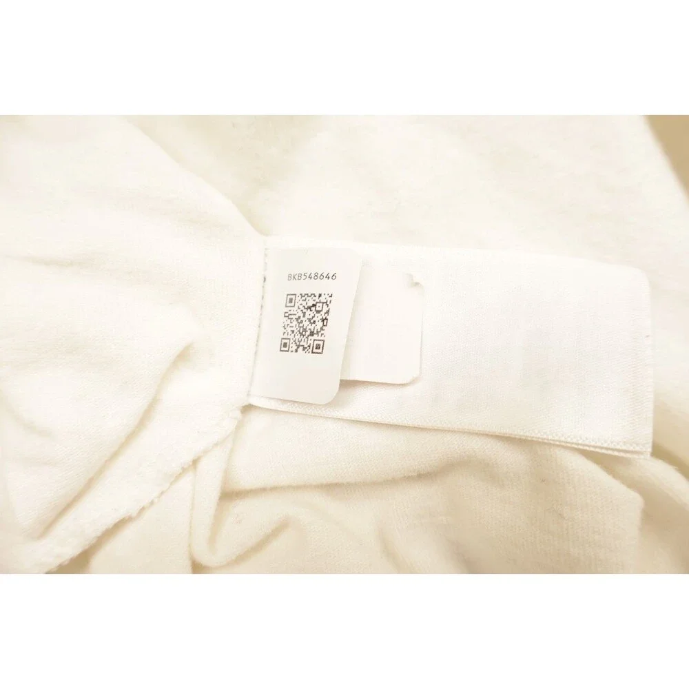 The North Face Mens Medium White Multicolor Long Sleeve Logo Graphic T Shirt